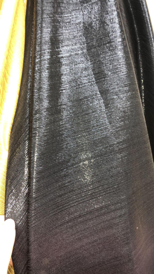 Lurex Creponat, Negru
