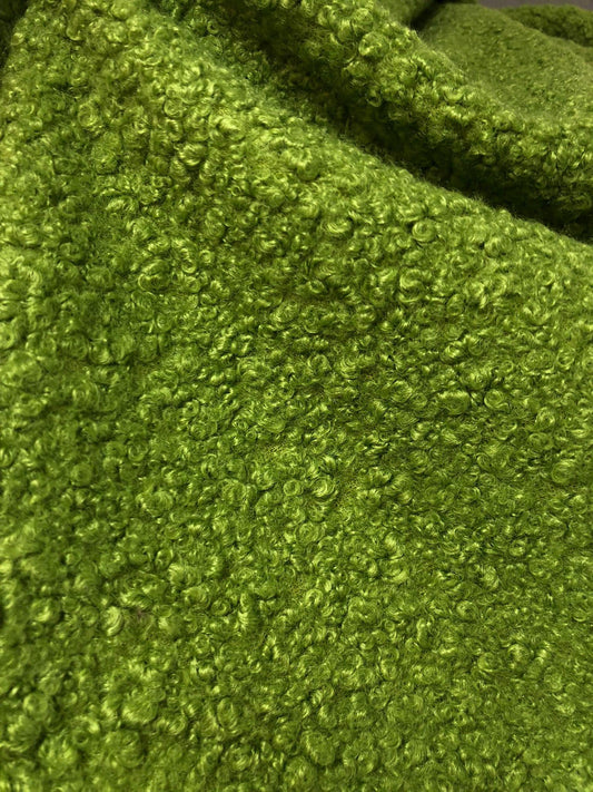Stofa Boucle, Verde