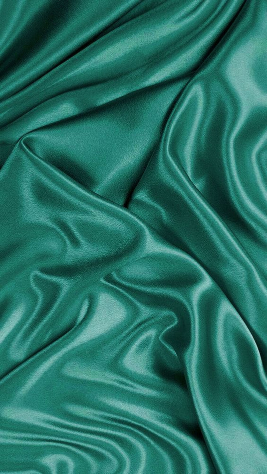 Matase sintetica, verde-smarald